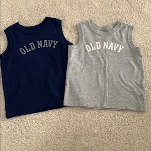 Boys old navy tanks